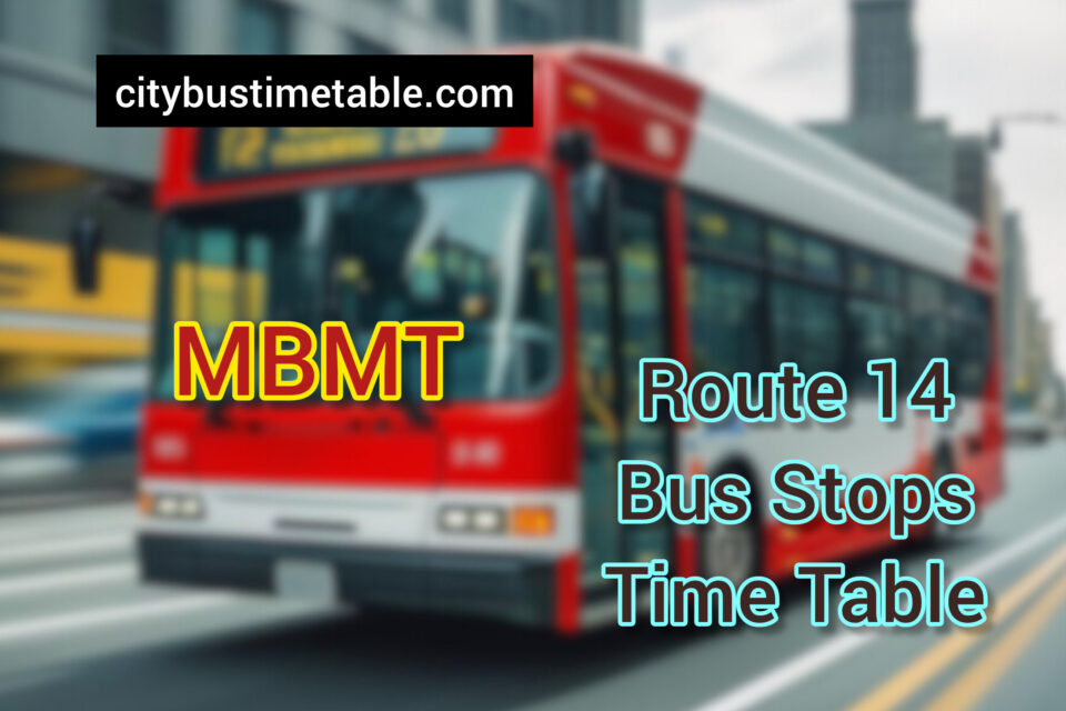 National Park Borivali to Bhayander Station (E) MBMT Bus Time Table | Bhayander Station (E) to National Park Borivali MBMT Bus Time Table