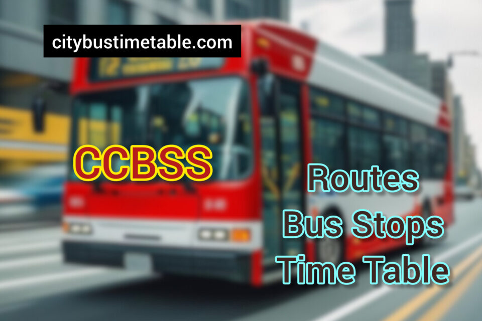 Chandigarh City Bus Timetable | CTU Bus Time Table | CCBSS Chandigarh Bus Time Table Route Details | Bus Stops, Departure Times